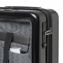 Valise cabine rigide avec port USB intégré Taza 56 cm Black