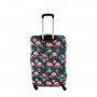 Housse de valise taille M Flamant Rose