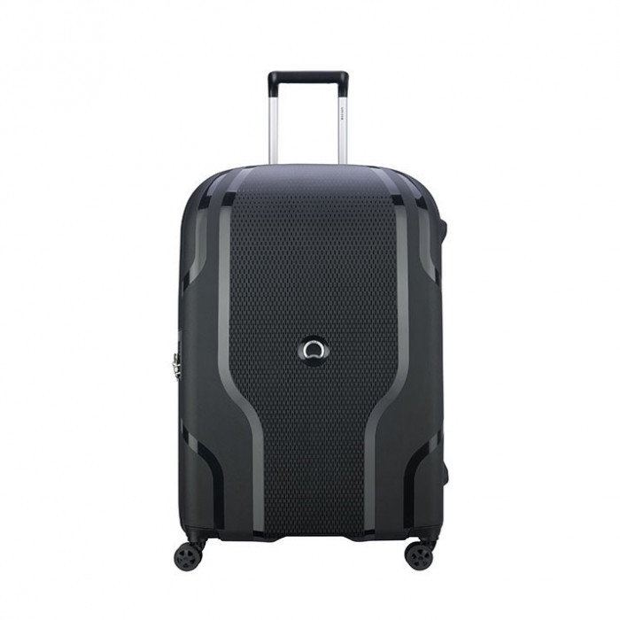Valise rigide Clavel Extensible 76 cm Noir