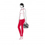 Sac à main Allrounder Cross Twist silver
