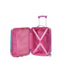 Valise cabine rigide enfant 49 cm Violette