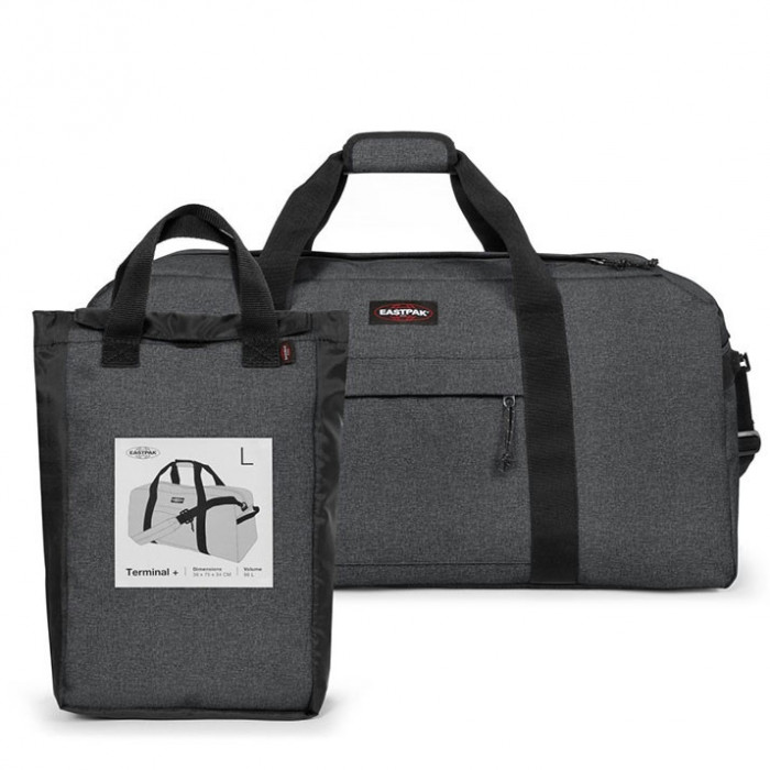 Sac de voyage Terminal + 96 litres Black denim