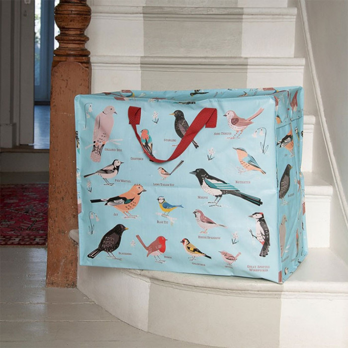 Sac de rangement Jumbo 58 cm Garden Birds