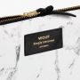 Pochette large XL 28cm White marble