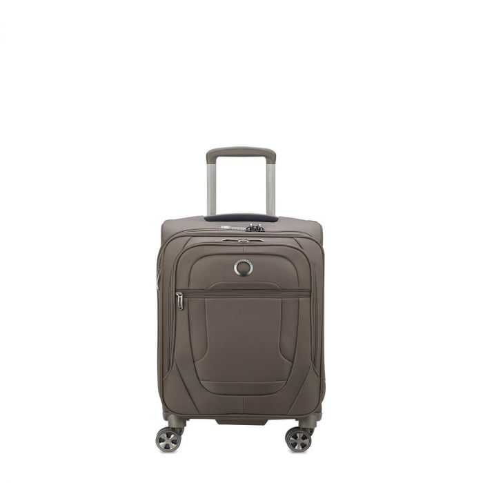 Valise cabine souple Helium DLX Slim 55 cm Moka