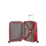 Valise cabine rigide Flux 55 cm Rouge