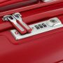 Valise cabine rigide Flux 55 cm Rouge