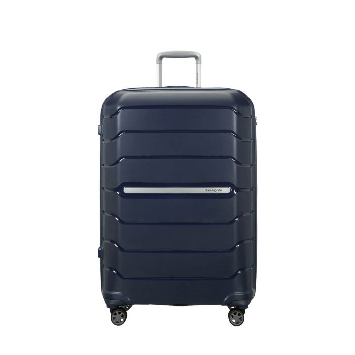 Valise rigide Flux 75 cm Extensible Navy blue