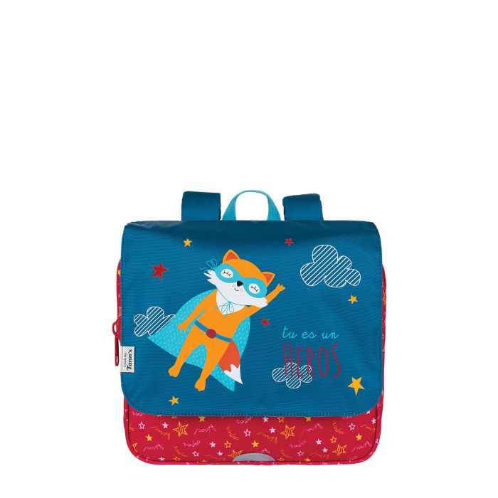 Sac à dos L'école des Tann's 27 cm Super Héros