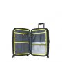 Valise cabine rigide Pure Mate Extensible 55cm Bleu nuit