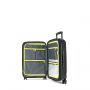 Valise cabine rigide Pure Mate Extensible 55cm Bleu nuit