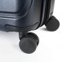 Valise cabine rigide Pure Mate Extensible 55cm Bleu nuit