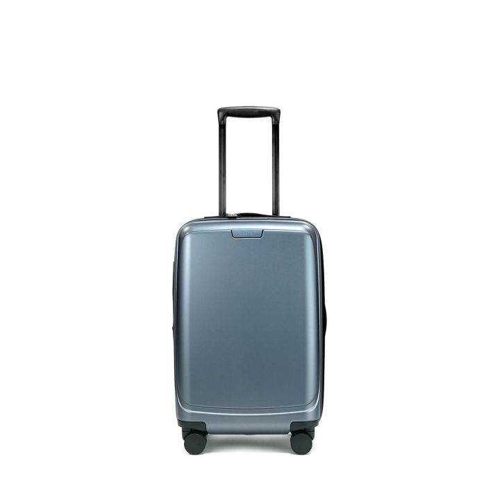 Valise cabine rigide Pure Mate Extensible 55cm Bleu ardoise