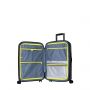 Valise cabine rigide Pure Mate Extensible 55cm Bleu ardoise