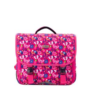Cartable scolaire Romantique 38 cm Fleurs de printemps Fucshia Cartable scolaire Romantique 38 cm Fleurs de printemps Fucshia