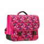 Cartable scolaire Romantique 41 cm Fleurs de printemps Fucshia