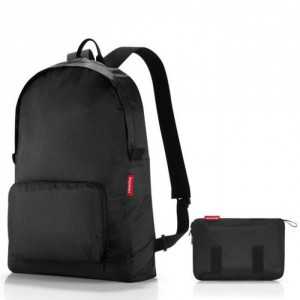 Sac à dos pliant Mini maxi rucksack 45 cm Black Sac à dos pliant Mini maxi rucksack 45 cm Black