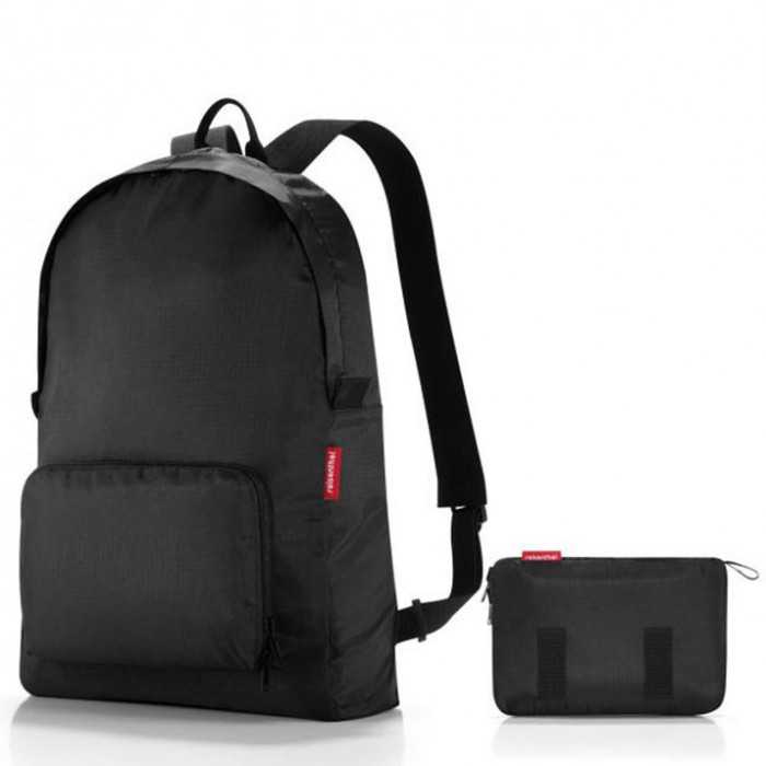 Sac à dos pliant Mini maxi rucksack 45 cm Black