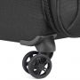 Valise cabine souple Brochant 2.0 Slim 55 cm Noir