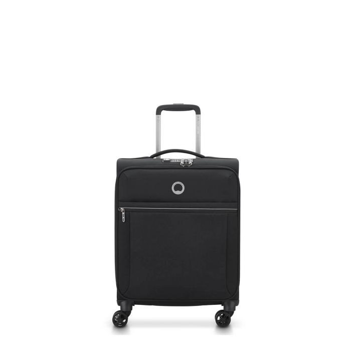 Valise cabine souple Brochant 2.0 Slim 55 cm Noir