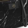 Pochette large XL 28cm Black marble
