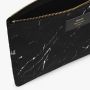 Pochette large XL 28cm Black marble