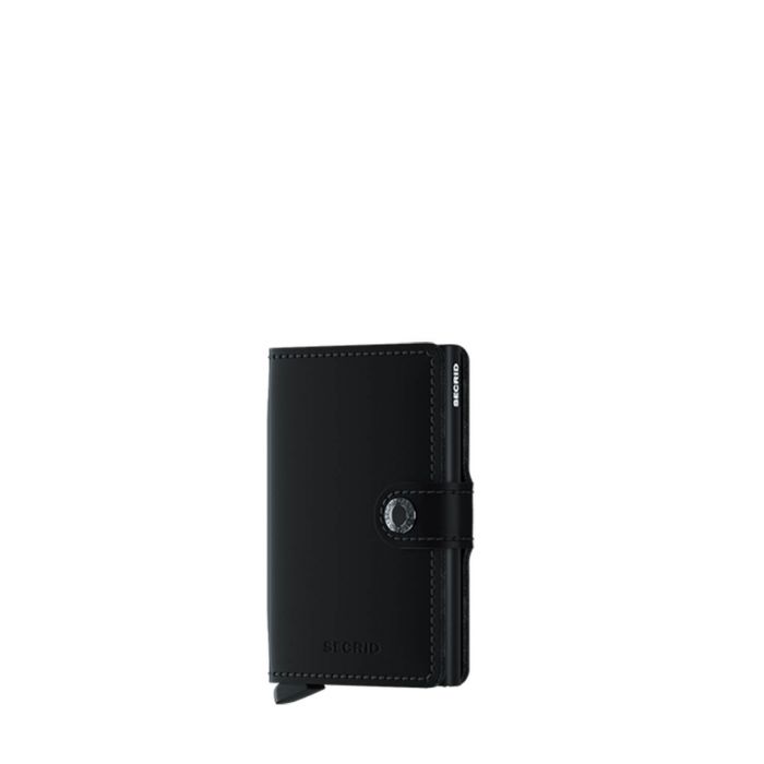 Porte-cartes Miniwallet Matte anti-RFID 10.2 cm Black