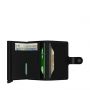 Porte-cartes Miniwallet Matte anti-RFID 10.2 cm Black