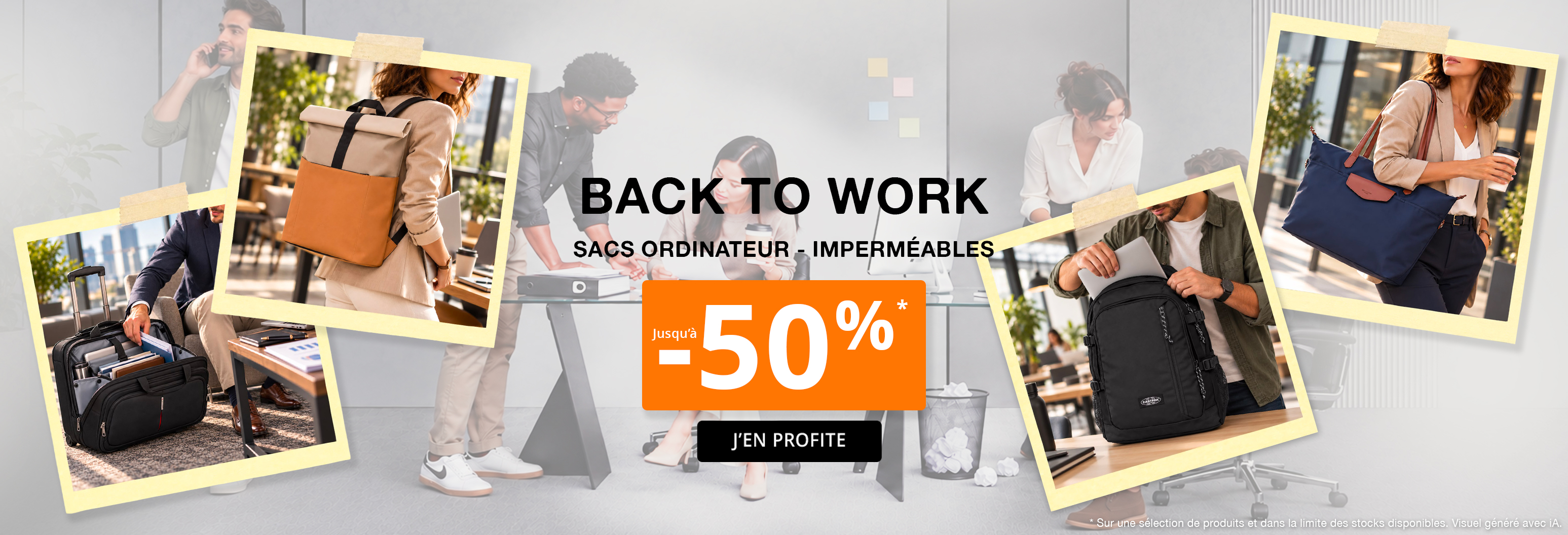 BACK TO WORK jusqu'à -50%
